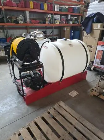 Pressure washer or fire suppression Fimco with skid for moving
