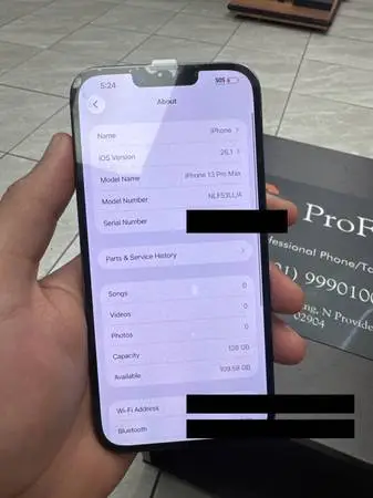 iPhone 13 Pro Max 128GB Unlocked - Sierra Blue - $429