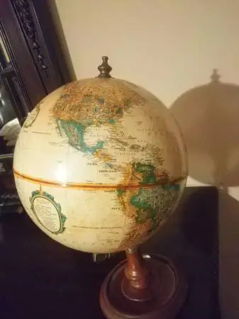 Replogle Globe Tolman Cartographer