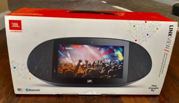 JBL Link View 8 Smart Display Speaker with Google Assistant