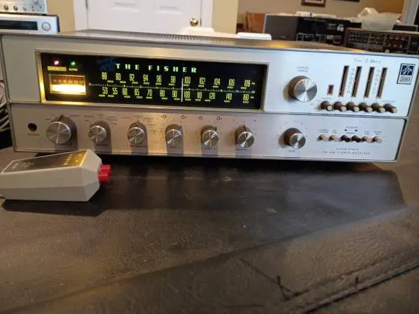 Restored The Fisher 500TX Receiver