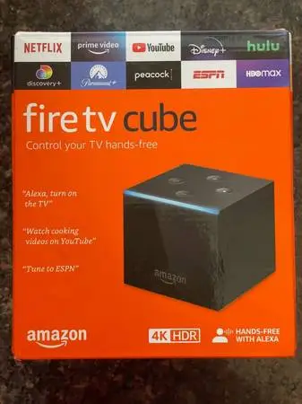 Amazon Fire TV Cube Streaming Media Player
