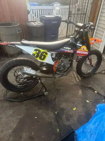 2019 Ktm 450 flat track bike