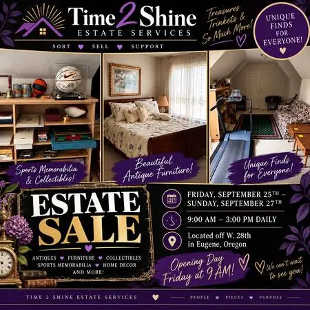 🏡✨EUGENE, OR Estate Sale! — GET READY TO TREASURE HUNT! ✨🏡