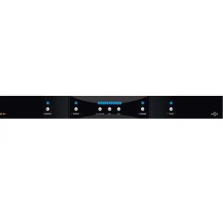 ATON DLA-4 4-Zone Audio System: Unit, Remote, Flashers, Accs