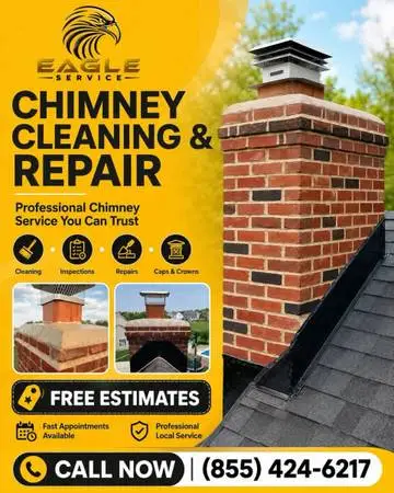 🔥 CHIMNEY SERVICE & DRYER VENT CLEANING 🔥🔥