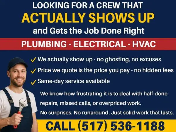 ✅ Plumber • Electrician • AC - HVAC Repair – Same Day Service ✅