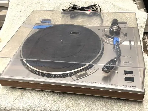 Vintage Sanyo TP-1010 Turntable - Tested!