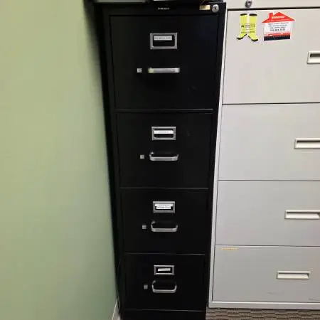 Hon metal 4 drawer filing cabinets
