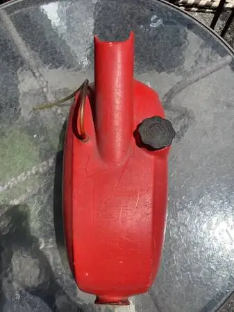 Vintage Montesa Cappra Gas Tank - Red, Original Fuel Cap - Trials