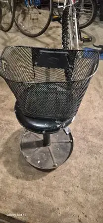 Bell Handlebar Basket with Mounting Bracket