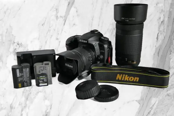 Nikon D7500 with 2 Kit Lenses.  MINT CONDITION. Shutter ONLY 641.