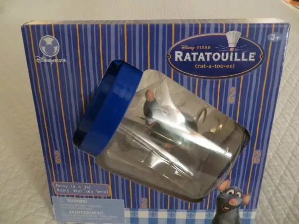Disney Pixar Ratatouille Remy In A Jar Brand New Unopened RARE