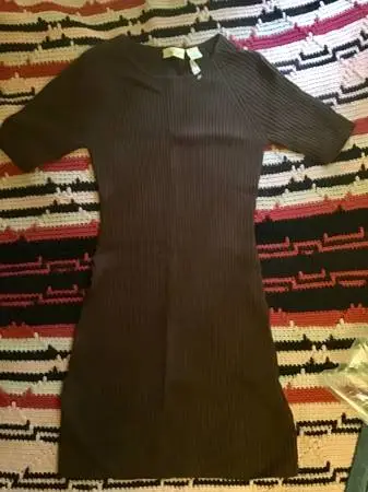 NWT Limited Girls Size Small Brown Knit Dress