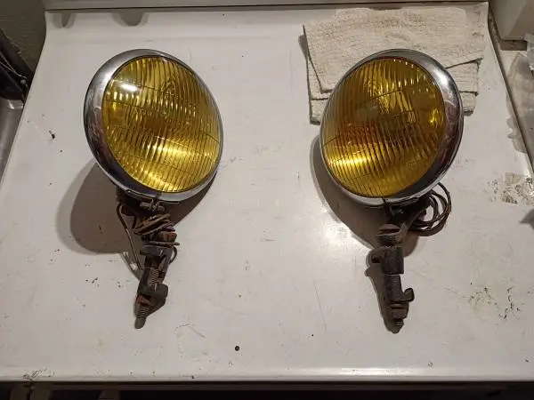1937-1938-1935-1936-1934-1933 GM Chevrolet UNITY SUPER MODEL FOG LITES