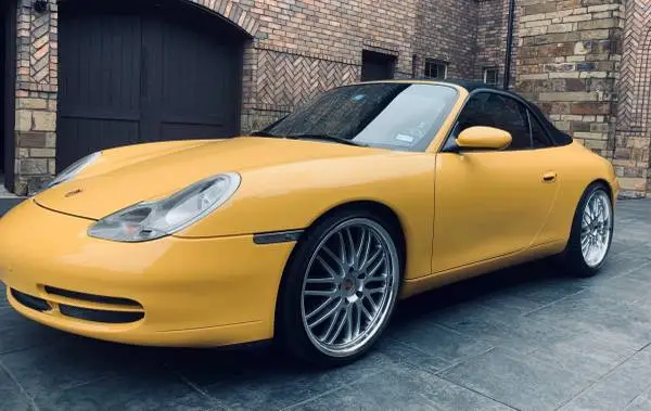 Reduced! Porsche 911 custom rims and tires