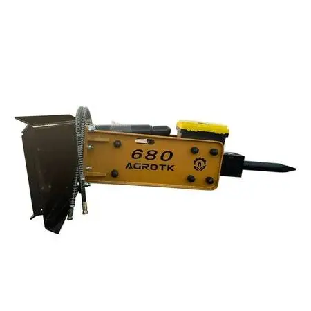 Skid steer concrete breaker/hammer