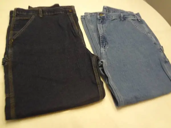2- Mens Carhartt Carpenter jeans 42x30