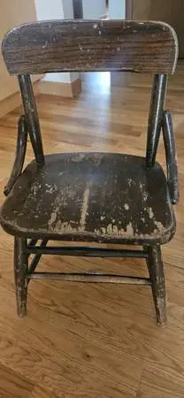 Chairs for children, vtg.wooden