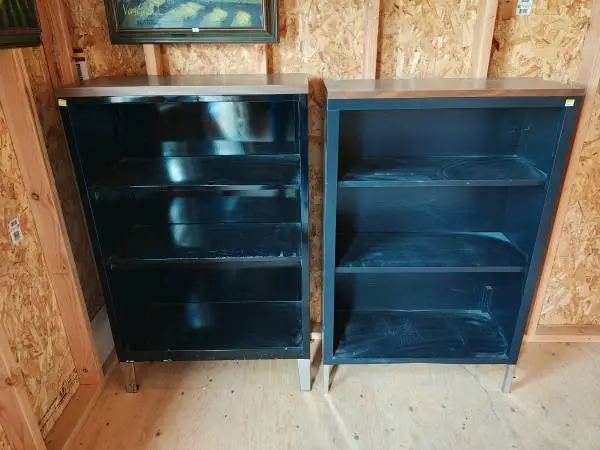 Metal Book Shelfs