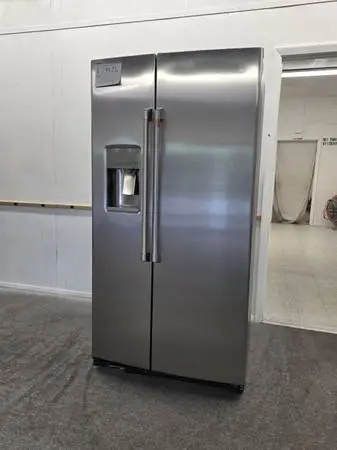 Open Box Cafe Stainless Side By Side Refrigerator