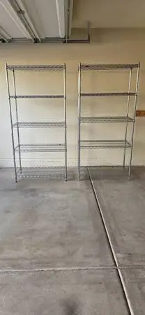 3 Metro 75x36x18 Heavy Duty Wired Rack Shelves