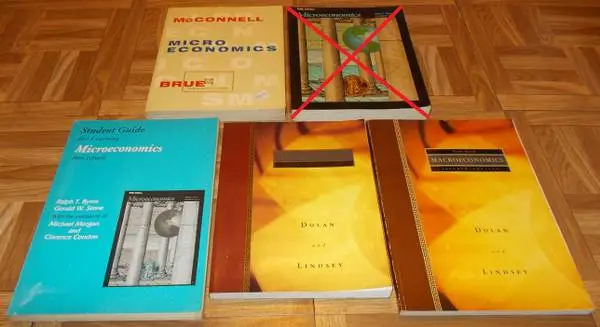 Textbooks Economics Macroeconomics and Microeconomics Books