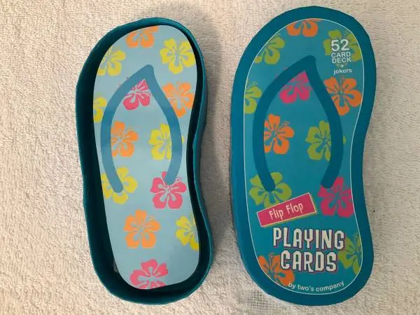 Flip Flop Sandals Playing Cards by Two’s Company - BNIB