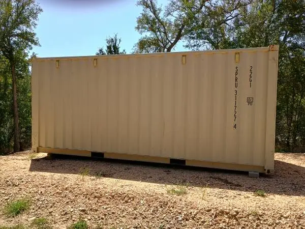 20 ONE-TRIP Shipping Container