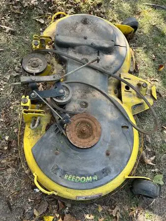 John Deere mower deck 38”