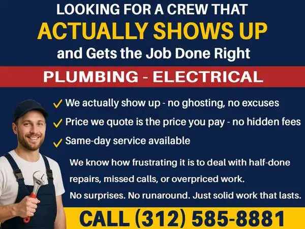 ✅Plumber & Electrician - Affordable Rates - Quality Results✅