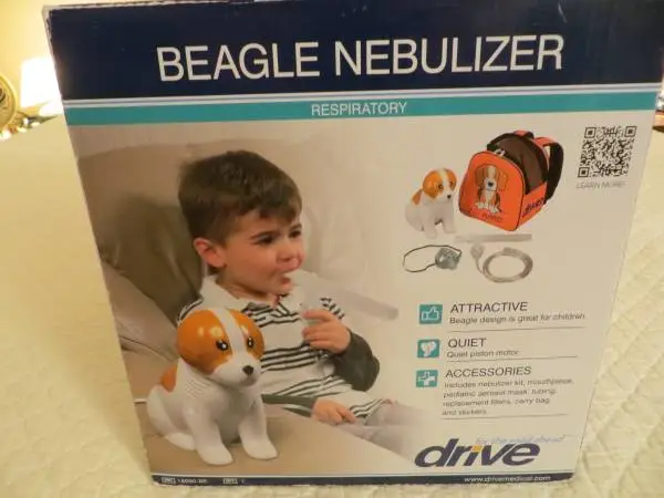 Nebulizer Respiratory Beagle Kids Pediatric Compressor Carring bag NEW