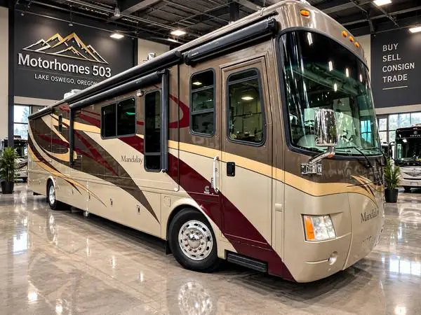 2007 MANDALAY COACH 40H LOW MILES KING BED DIESEL