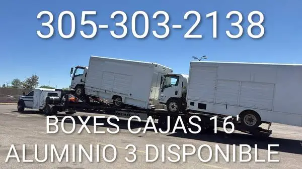 2021 MORGAN BOX CAJA 16 FT. ALUMINUM