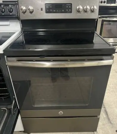 GE Black Stainless Ceramic Range