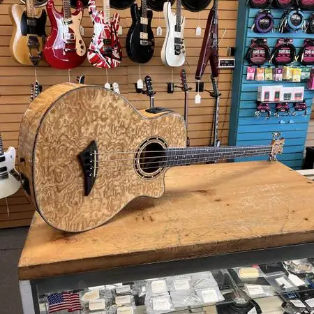 Dean EQABA GN Acoustic Electric Bass **Gravity Music Gear**