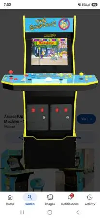 Arcade1up Simpsons Gaming Cabinet