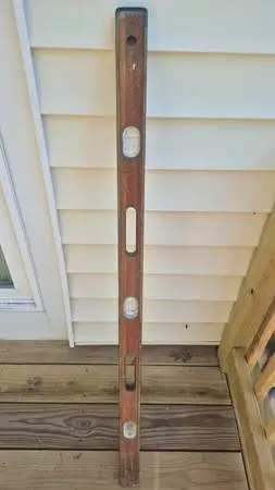 Vintage American 4 Wooden Level