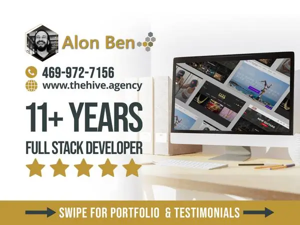 ⬡⬡⬡ Web Developer 🐝 WordPress Shopify Wix SquareSpace ⬡⬡⬡