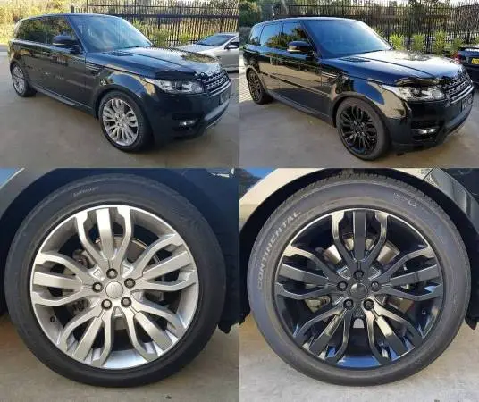 Black Out Rims - Chrome Delete - All Cars - Same Day!