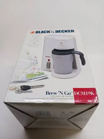 Brew N Go, Black & Decker Coffee Maker NEW