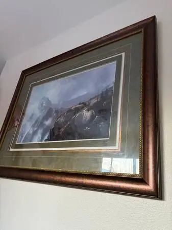 Bear print Beautifully framed