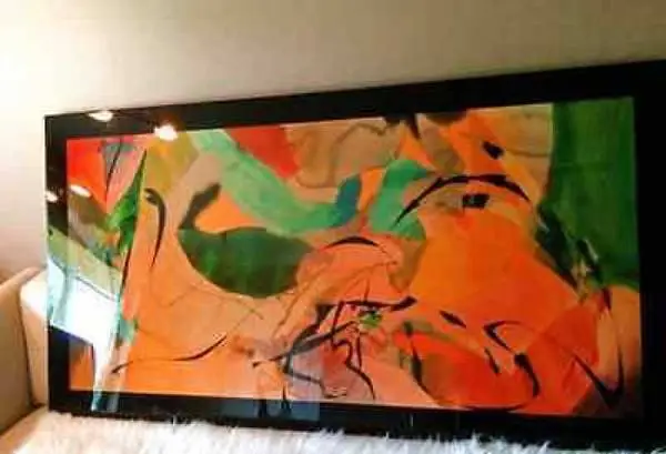 Boomerang Arrows – Original 1989 Watercolor & Acrylic Resin on Board