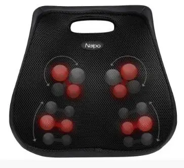 Naipo Lower Back Massager with 3D Shiatsu Kneading and Heat - NEW
