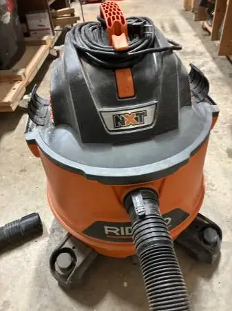**PENDING, 9/22/26 only** Ridgid shop vac