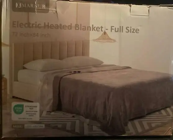 Full Size Electric Blanket New in Box Unopened Gifted