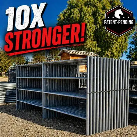 METAL HORSE FENCE PANELS