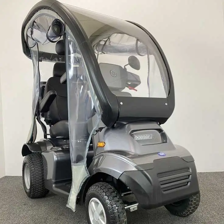 4-Wheel Mobility Scooter with Full Canopy – Electric Senior Mobility Scooter