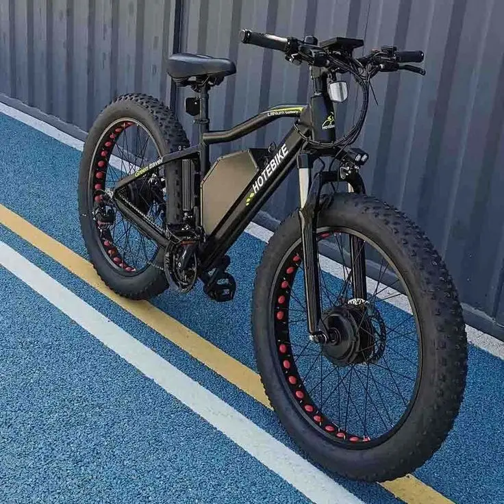 HOTE BIKE Fat Tire Electric Bike – Powerful Off-Road E-Bike