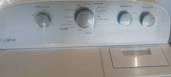 ▶----------White/ Gray Whirlpool Electric Dryer----------◀
